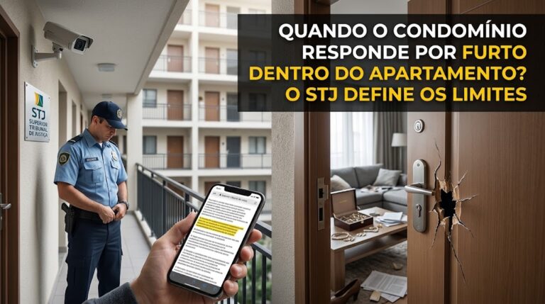 quando o condominio responde por furto dentro do asapartamento